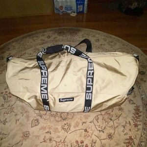 Supreme Large Duffle Bag S/S18 Tan